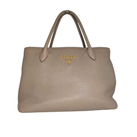 Prada Vitello Daino Shoulder Bag Tote 1BA579 